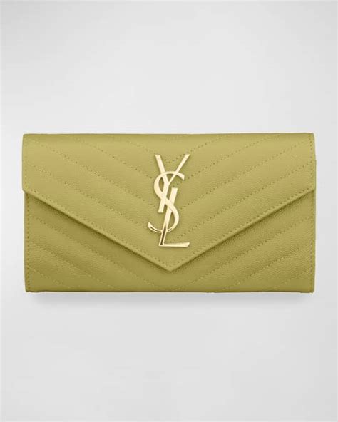 Saint Laurent YSL Monogram Large Flap Wallet in 